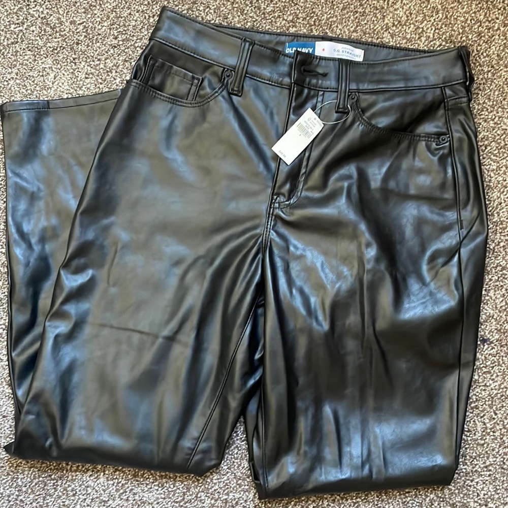 NWT Leather pants 🖤